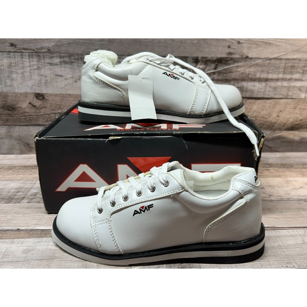 New AMF Women Bowling Shoes L52029AU White Size 6